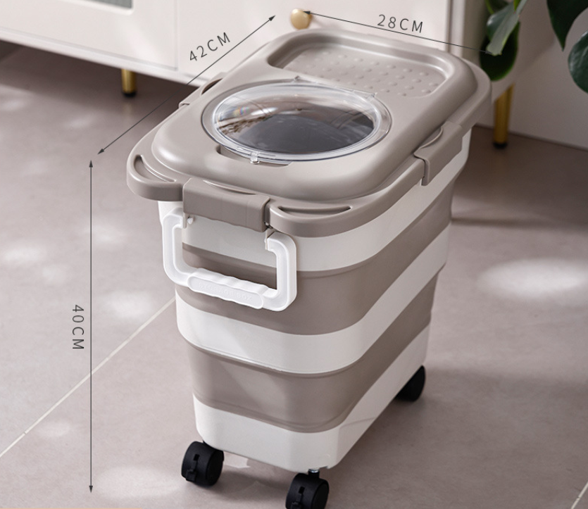 Contenedor Plegable de Comida de Mascotas (12kg)