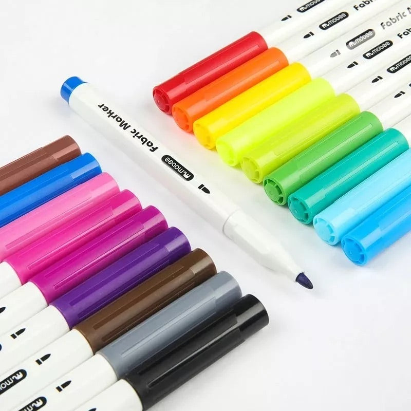 Marcadores Para Tela Mobee 18 Colores