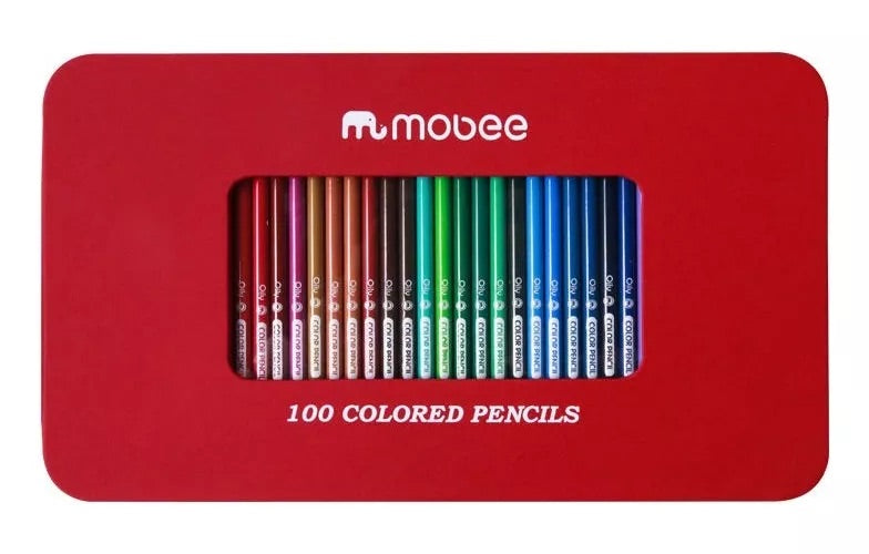 Lápices Mobee 100 Colores