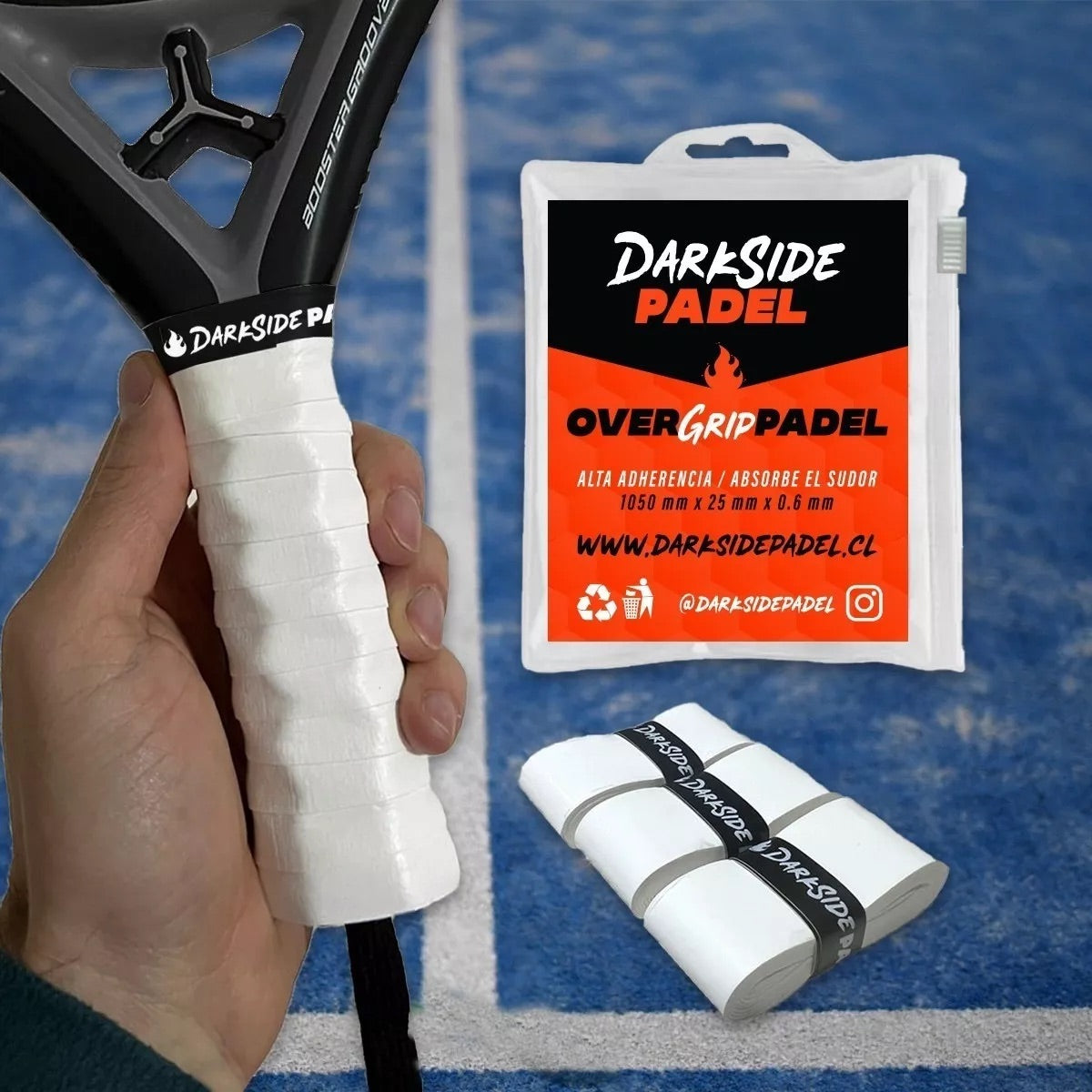 Pack 3 Overgrip Dark Side