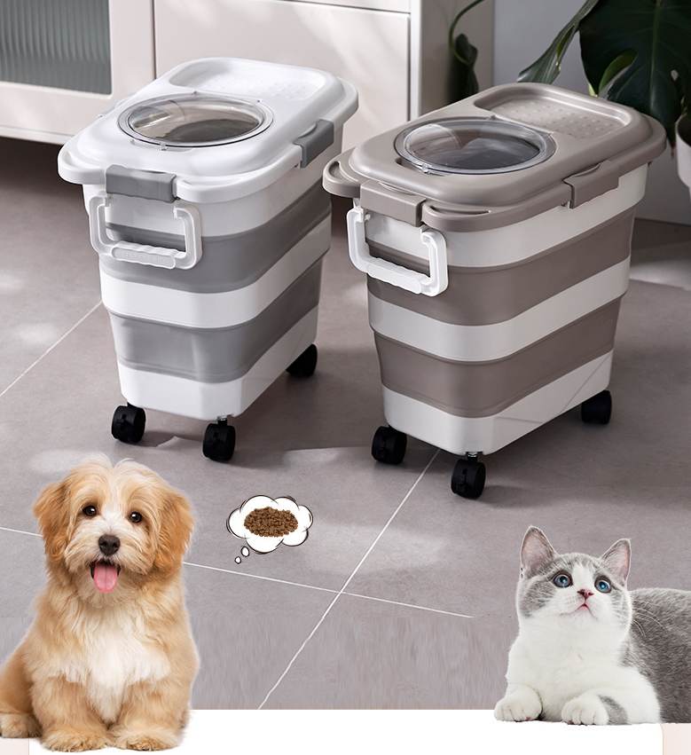 Contenedor Plegable de Comida de Mascotas (12kg)