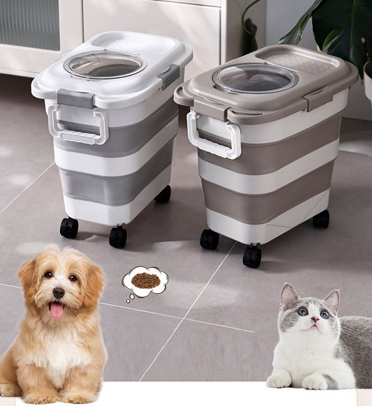 Contenedor Plegable de Comida de Mascotas (12kg)