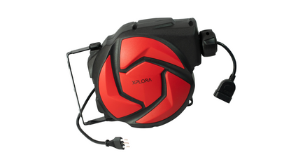 Carrete Alargador Cable Retráctil 15 m