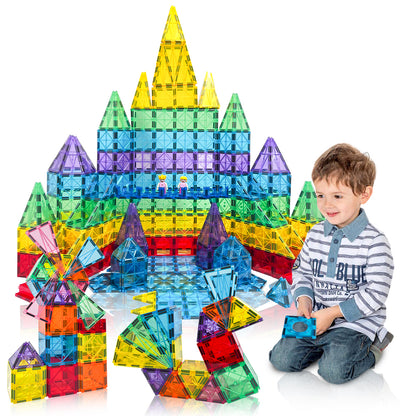 Set Figuras Magnéticas Magnetic Tiles 32 Piezas